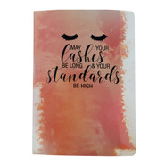 Notebook Cover - May your lashes be long & your standards be high